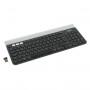Клавиатура беспроводная LOGITECH K780, для ПК, планшета, смартфона, 97 клавиш + 6 дополнительных клавиш, черно-белая, 920-008043