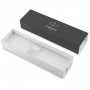 Ручка шариковая PARKER IM Core Black Lacquer GT, корпус черный глянцевый лак, позолоченные детали, синяя, 1931666