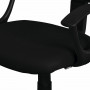 Кресло компактное BRABIX Flip MG-305, ткань TW, черное, 531952