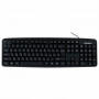 Клавиатура проводная SONNEN KB-8137, USB, 104 клавиши + 12 дополнительных, мультимедийная, черная, 512652