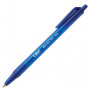 Ручка шариковая автоматическая BIC Round Stic Clic, СИНЯЯ, корпус тонированный синий, узел 1 мм, линия письма 0,32 мм, 926376