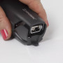 Степлер №24/6, 26/6 BRAUBERG ULTRA, до 30 листов, с антистеплером, черный, 228756