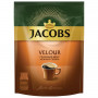 Кофе растворимый JACOBS Velour, сублимированный, 140 г, мягкая упаковка, 8051495