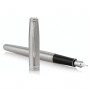 Ручка перьевая PARKER Sonnet Core Core Stainless Steel CT, корпус серебристый, палладиевые детали, черная, 1931509