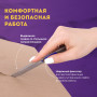 Нож канцелярский 9 мм BRAUBERG Extra 60 металлический, подвес, 237085