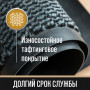 Коврик придверный ИЗНОСОСТОЙКИЙ влаговпитывающий, 120х180 см, ТАФТИНГ, СЕРЫЙ, ЛАЙМА Expert, 606887, С30Т1218