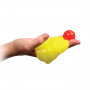 Слайм (лизун) Slime Ninja, 2 в 1, желтый, красный, 130 г, ВОЛШЕБНЫЙ МИР, S130-2