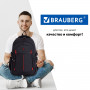 Рюкзак BRAUBERG для старшеклассников/студентов/молодежи, Кардинал, 35 литров, 45х28х18 см, 226376
