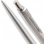 Набор PARKER Jotter Stainless Steel CT: шариковая ручка синяя и механический карандаш, 2093256