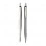 Набор PARKER Jotter Stainless Steel CT: шариковая ручка синяя и механический карандаш, 2093256