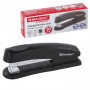 Степлер №24/6, 26/6 BRAUBERG Standard+, до 30 листов, полнозагрузочный,черный, 228606