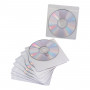 Конверты для CD/DVD BRAUBERG, комплект 10 шт., на 1CD/DVD, самоклеящиеся, с европодвесом, 510197