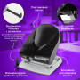 Дырокол BRAUBERG G-Line, до 40 листов, черный, 224341