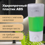 Диспенсер для жидкого мыла ЛАЙМА, наливной, 0,38 л, ABS-пластик, белый (матовый), 603922