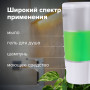 Диспенсер для жидкого мыла ЛАЙМА, наливной, 0,38 л, ABS-пластик, белый (матовый), 603922