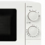 Микроволновая печь SONNEN MW2070B-6MW, 20 л, 700 Вт, таймер, механическое управление, белая, 454651