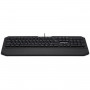 Клавиатура проводная DEFENDER Oscar SM-600 Pro, USB, 104 клавиши + 12 дополнительных клавиш, мультимедийная, черная, 45602
