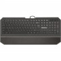 Клавиатура проводная DEFENDER Oscar SM-600 Pro, USB, 104 клавиши + 12 дополнительных клавиш, мультимедийная, черная, 45602