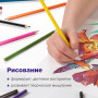 Карандаши цветные акварельные BRAUBERG АКАДЕМИЯ, 24 цвета, шестигранные,высокое качество, 181400