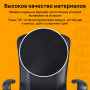 Кресло BRABIX Optima MG-370, с подлокотниками, экокожа/ткань, черное, 531580
