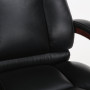 Кресло офисное BRABIX PREMIUM Infinity EX-707, дерево, натуральная кожа, черное, 531826