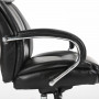 Кресло офисное BRABIX PREMIUM Direct EX-580, хром, рециклированная кожа, черное, 531824