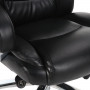 Кресло офисное BRABIX PREMIUM Direct EX-580, хром, рециклированная кожа, черное, 531824