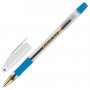 Ручка шариковая масляная с грипом BRAUBERG Model-XL GLD, СИНЯЯ, узел 0,5 мм, линия письма 0,25 мм, 143245
