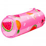 Пенал-тубус BRAUBERG, с эффектом Soft Touch, мягкий, Watermelon, 22х8 см, 229009