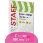 Бумага писчая А4, STAFF EVERYDAY, 60 г/м2, 100 листов, Россия, белизна 92% (ISO), 110541