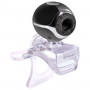 Веб-камера DEFENDER C-090, 0,3 Мп, микрофон, USB 2.0, регулируемое крепление, черная, 63090