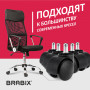 Колеса (ролики) BRABIX для кресла, пластиковые, КОМПЛЕКТ 5 шт., шток d11 мм, черные, в коробе, 532008