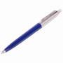 Ручка шариковая PARKER Jotter Plastic CT, корпус синий, детали из нержавеющей стали, синяя, R0033170