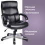 Кресло офисное BRABIX Impulse EX-505, экокожа, черное, 530876