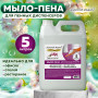 Мыло-пена для специальных диспенсеров 5 л ЗОЛОТОЙ ИДЕАЛ Цветочное, 605908