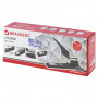 Степлер МОЩНЫЙ №24/6-23/24 металлический BRAUBERG Heavy duty, до 200 листов, черный, 227660