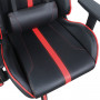 Кресло компьютерное BRABIX GT Carbon GM-120, две подушки, экокожа, черное/красное, 531931
