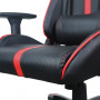 Кресло компьютерное BRABIX GT Carbon GM-120, две подушки, экокожа, черное/красное, 531931