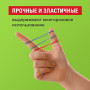 Резинки банковские универсальные диаметром 60 мм, STAFF 50 г, цветные, натуральный каучук, 440117