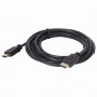 Кабель HDMI AM-AM, 3 м, SONNEN Economy, для передачи цифрового аудио-видео, черный, 513121