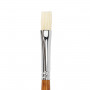 Кисть художественная профессиональная BRAUBERG ART CLASSIC, щетина, плоская, № 10, длинная ручка, 200717