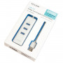 Сетевой адаптер TP-LINK UE330, USB 3.0, 1000 Мбит, 3 x USB 3.0, компактный, для ультрабуков и макбуков