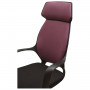Кресло офисное BRABIX PREMIUM Galaxy EX-519, ткань, черное/терракотовое, 531570