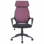 Кресло офисное BRABIX PREMIUM Galaxy EX-519, ткань, черное/терракотовое, 531570