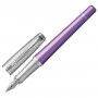 Ручка перьевая PARKER Urban Premium Violet CT, корпус фиолетовый, хромированные детали, синяя, 1931621