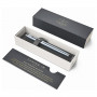 Ручка перьевая PARKER IM Core Light Blue Grey CT, корпус серо-голубой лак, хромированные детали, синяя, 1931648