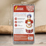 Глина для лепки ОСТРОВ СОКРОВИЩ, голубая, 1 кг, вакуумированная, готовая, 227138