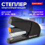 Степлер ЭНЕРГОСБЕРЕГАЮЩИЙ №24/6, 26/6 BRAUBERG Easy Press, до 25 листов, БЕЗ УСИЛИЙ, 224348