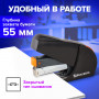 Степлер ЭНЕРГОСБЕРЕГАЮЩИЙ №24/6, 26/6 BRAUBERG Easy Press, до 25 листов, БЕЗ УСИЛИЙ, 224348