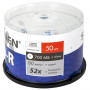 Диски CD-R SONNEN 700 Mb 52x Cake Box, КОМПЛЕКТ 50 шт., 512570